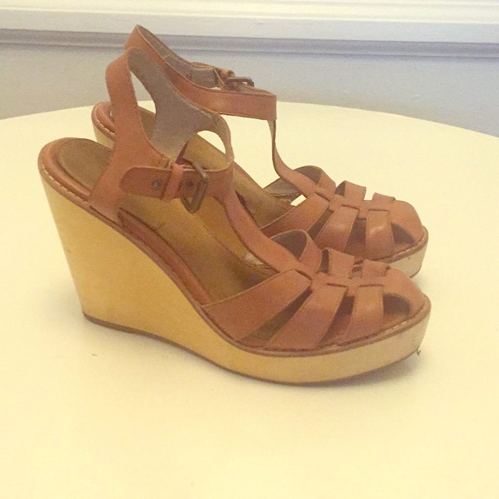 Gap wedge heel sandals